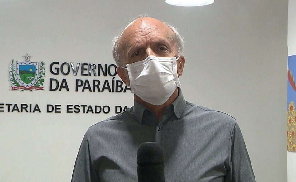 Secretário de Saúde da Paraíba é diagnosticado com covid-19