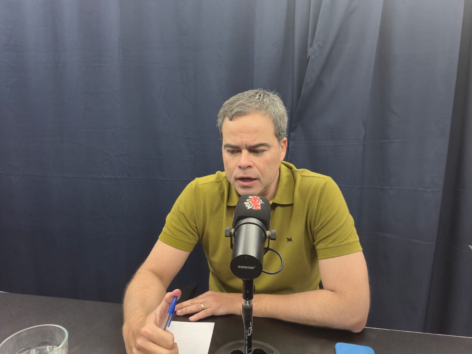 No Ô Paraíba Boa, George Morais revela preferência por Tarcísio para a presidência. Algo me diz que Efraim prefere outro nome; por Feliphe Rojas
