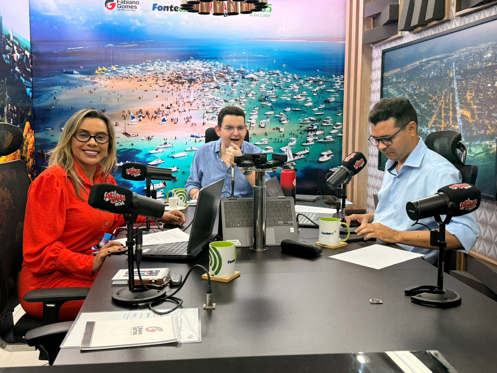 Acompanhe ao vivo a estreia de Jaceline Marques no programa Ô Paraíba Boa, ao lado de Fabiano Gomes, na 100.5 FM