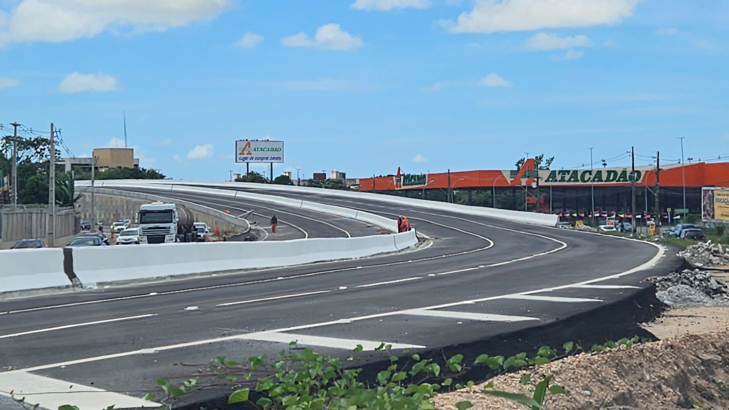 Obras do viaduto de Água Fria interditam rotatória no bairro do Cristo a partir da próxima terça-feira