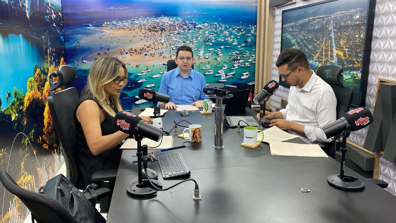 Segunda começa com polêmica! Fabiano Gomes, Jaceline e Clauber comandam o Ô Paraíba Boa nesta segunda (6); veja onde assistir