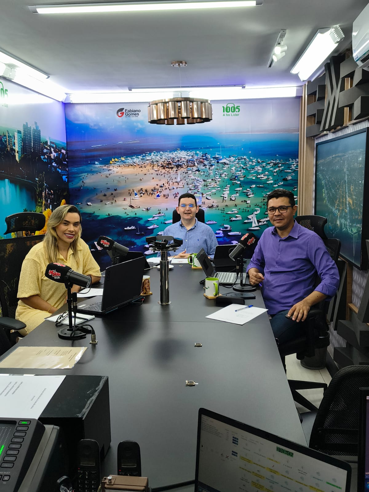 Segundou no Ô Paraíba Boa: política quente, tretas e bastidores agitando o estúdio!