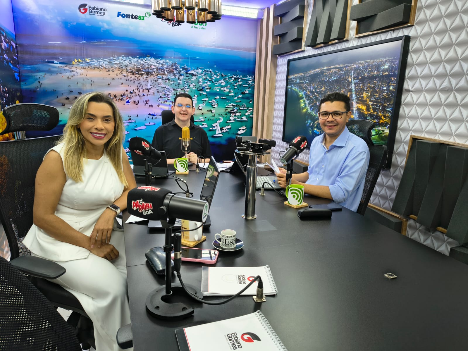 Ô Paraíba Boa desta quinta promete TBT recheado de análises políticas com Fabiano, Jaceline e Clauber