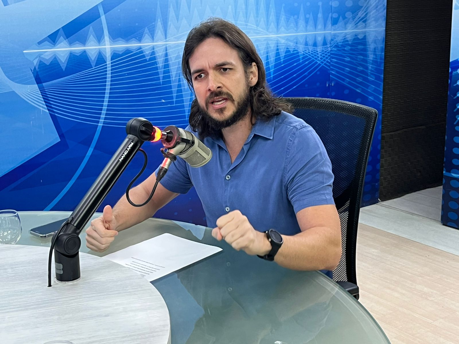 Pedro Cunha Lima reafirma pré-candidatura e descarta abdicar disputa em 2026: “Nome segue à disposição”