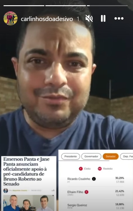 Presidente do MDB debocha do apoio dos Panta a Nabor Wanderley e lembra fracasso eleitoral de 2022: “o candidato deles foi só o quinto em Santa Rita”