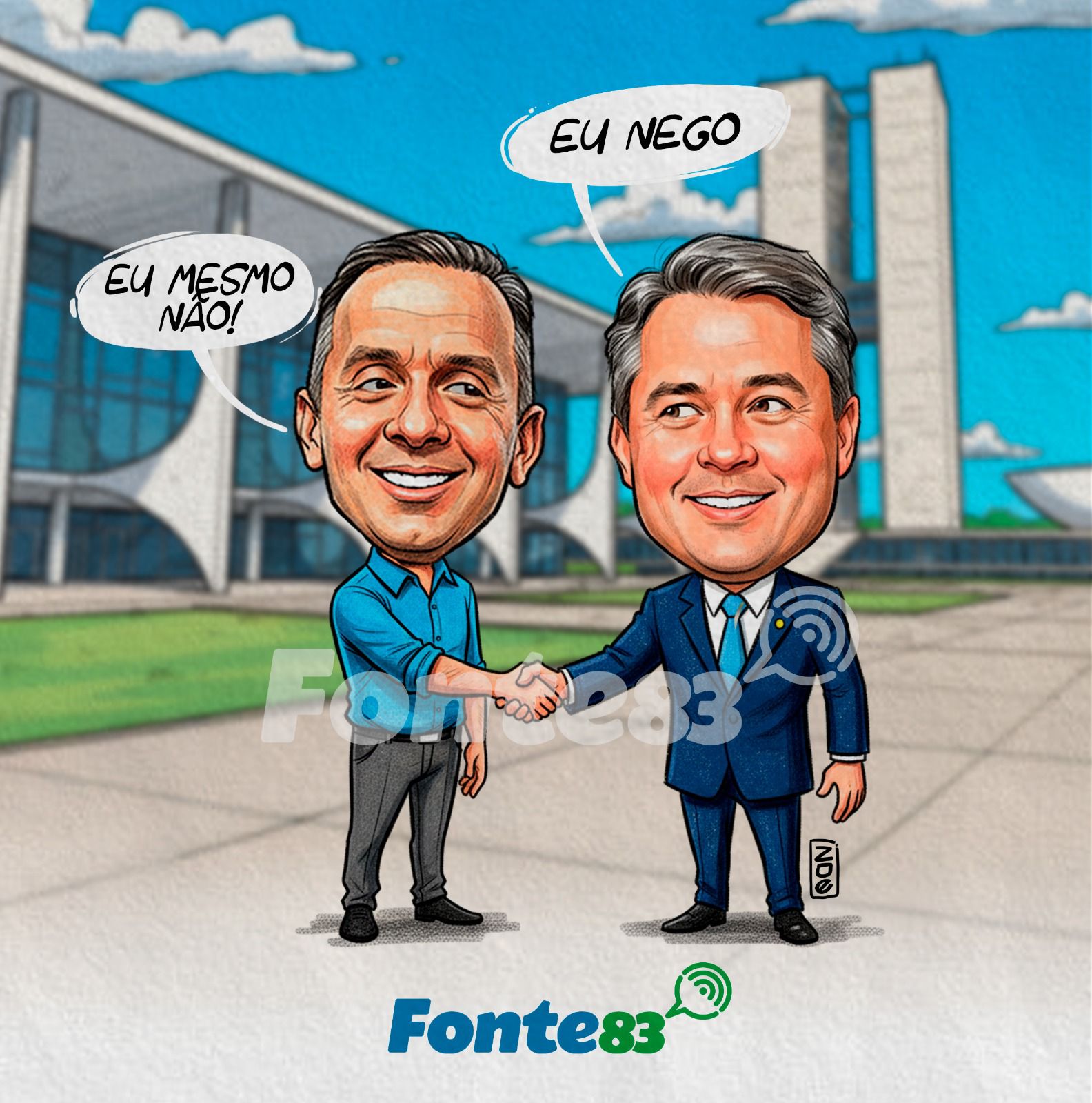 Humor com verdade: confira a charge desta sexta-feira (7) no Fonte83