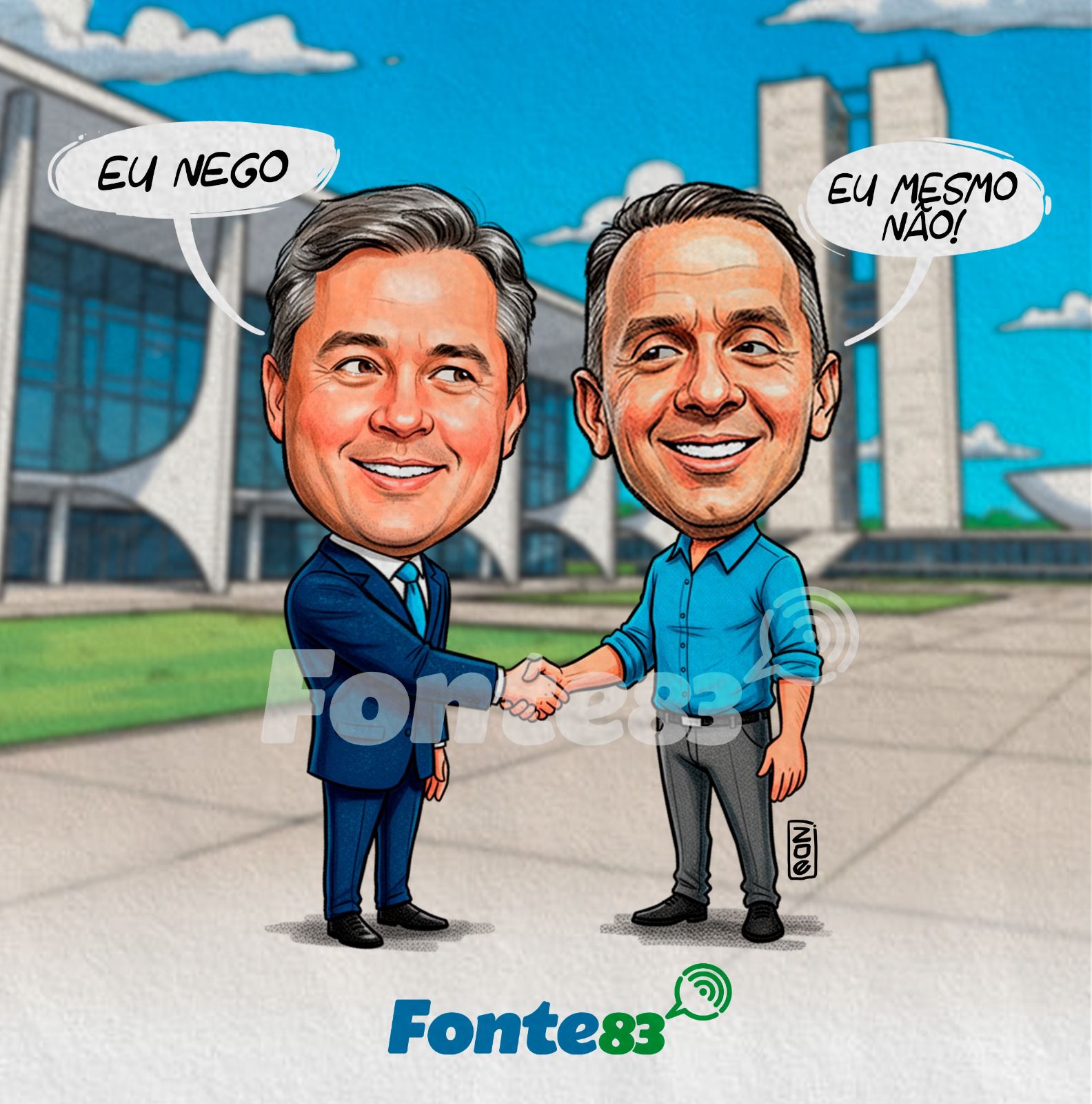 Humor com verdade: confira a charge desta sexta-feira (7) no Fonte83