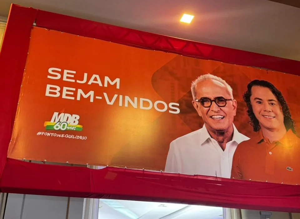 EXCLUSIVO: Fonte83 transmite ao vivo filiação de Cícero Lucena ao MDB