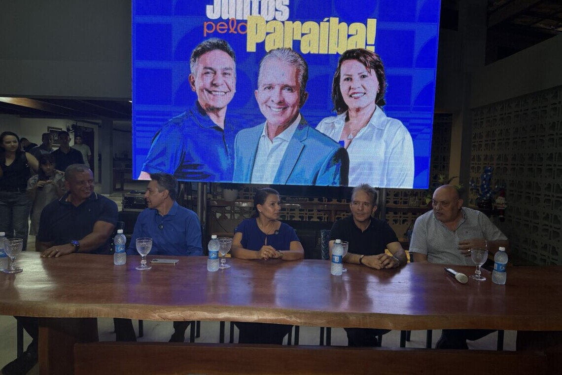 Dra. Jane e Emerson Panta anunciam apoio a Nabor Wanderley para o Senado em encontro político em Santa Rita