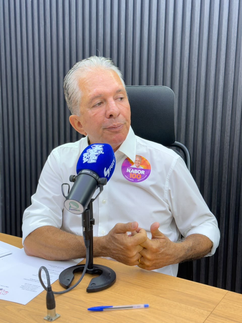 “Quero levar as ideias do Sertão para Brasília e cuidar das nossas crianças antes das facções”, diz Nabor