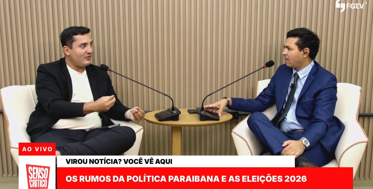 Jornalistas debatem no Senso Crítico da FGTV e MRTV movimentação do PT entre Veneziano e Nabor