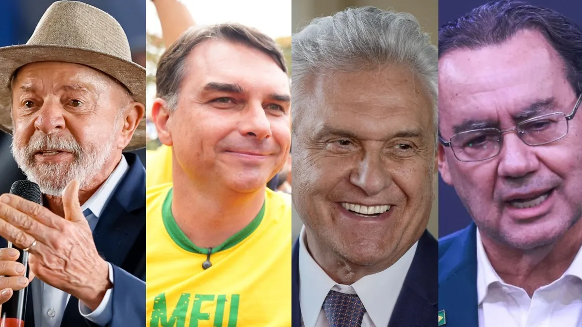 Pesquisa Nexus/BTG: Lula lidera com 42% no 1º turno; Flávio Bolsonaro tem 37%, Caiado 5% e Cury 5%