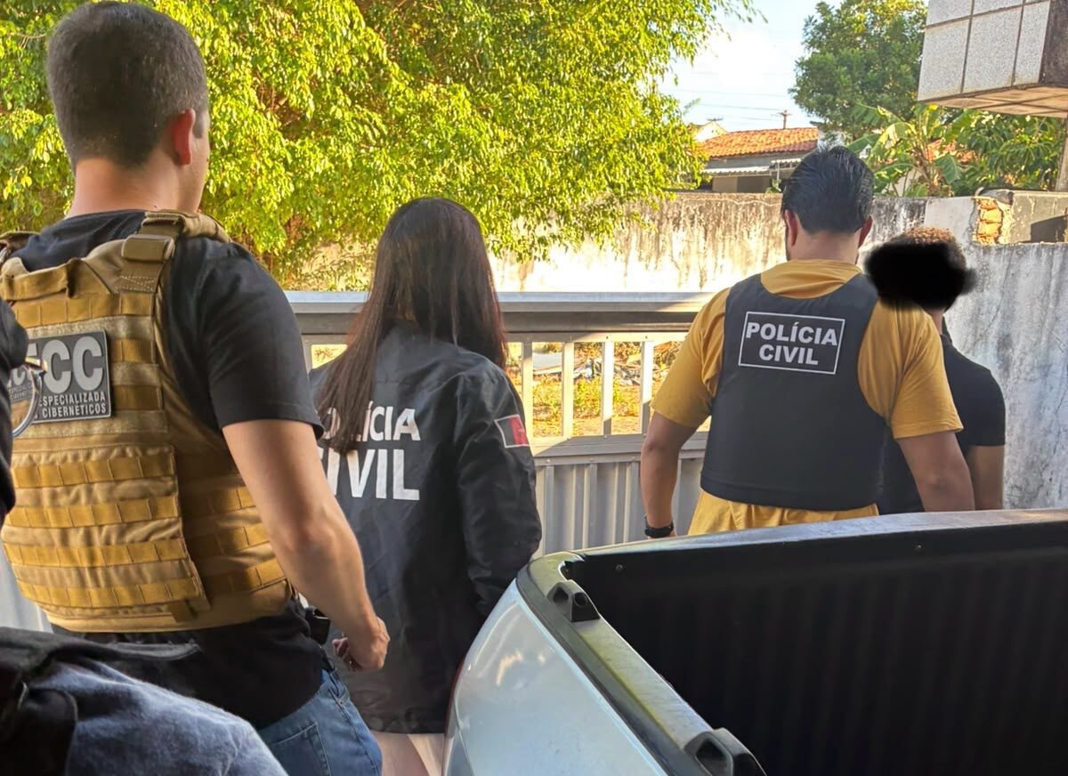 Polícia Civil prende estudante de Direito suspeito de publicar fotos de mulheres em site pornográfico